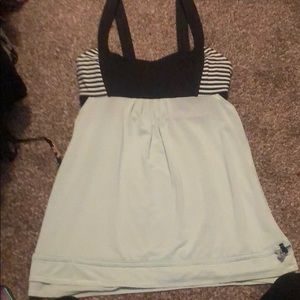 Lululemon mint and black tank. Size 6